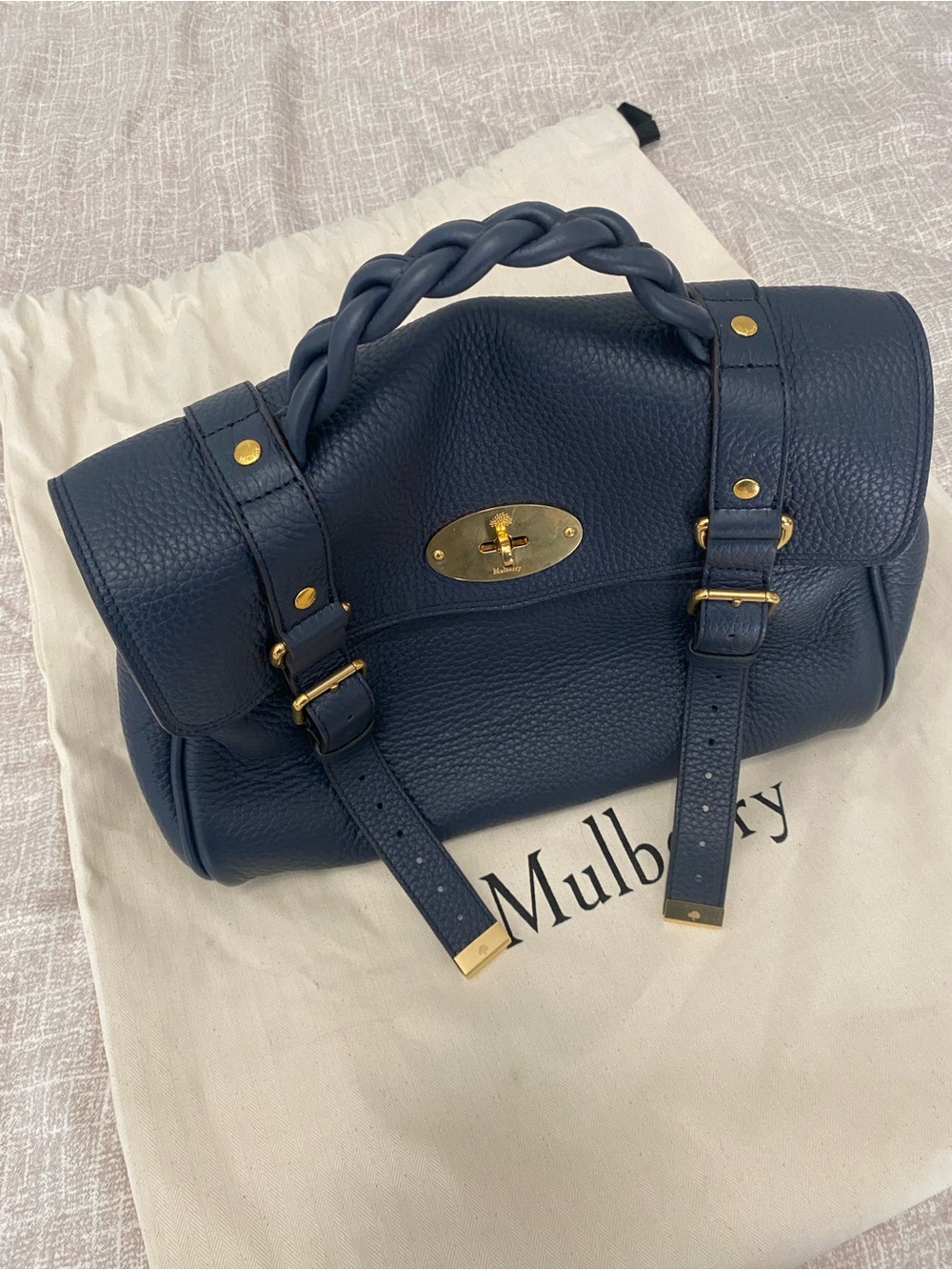 Mulberry Alexa in Night Sky Blue - Picture 2 of 8